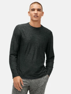 Promo ❤️ Outdoor Voices CloudKnit Longsleeve 🌟 -Outlet Outdoorvoices Store 1 hero 201021 OURDOOR OP M301351 HLM CHR CloudKnit Longsleeve T Shirt Charcoal 101 4XsjmNR