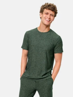 Deals 🎉 Outdoor Voices CloudKnit Shortsleeve 💯 -Outlet Outdoorvoices Store 1 hero M300063 HLM HUN CloudKnit T Shirt Hunter 0017