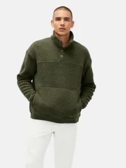 Hot Sale 😍 Outdoor Voices MegaFleece Snap Up ✨ -Outlet Outdoorvoices Store 1 hero M500749 WNF VIN MegaFleece Snap Up Vine 097