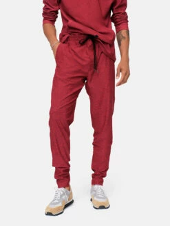 Deals 🌟 Outdoor Voices Sunday Sweatpant 🎁 -Outlet Outdoorvoices Store 1 hero M700116 TXC DRD Sunday Pants Deep Red 0001 V2