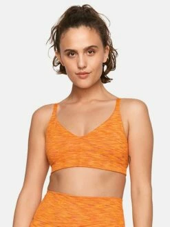New ⌛ Outdoor Voices FreeForm Bralette 🔥 -Outlet Outdoorvoices Store 1 hero W200725 SDM TNG Freeform Bralette Tangerine 091 V1 cropped
