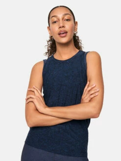 Cheapest 🤩 Outdoor Voices CloudKnit Tank ❤️ -Outlet Outdoorvoices Store 1 hero W300064 HLM NVY CloudKnit High Neck Tank Top Navy 0006