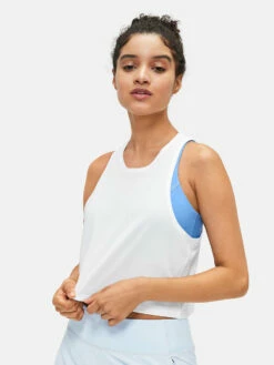 Budget ✔️ Outdoor Voices FastTrack Mesh Tank 😍 -Outlet Outdoorvoices Store 1 hero W301490 SMS WHI FastTrackTank White 097