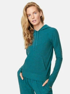 Deals 💯 Outdoor Voices CloudKnit Hoodie 🥰 -Outlet Outdoorvoices Store 1 hero W500095 HMJ GLF Cloudknit Hoodie Gulf 098