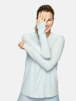Best reviews of 🎉 Outdoor Voices CloudKnit Longsleeve 🛒 -Outlet Outdoorvoices Store 5 detail Light Draft Longsleeve Moonstone W300080 HLM MNS 128 v2