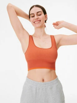 Wholesale ❤️ Outdoor Voices SeamlessRib Longline Bra 👏 11 Wholesale ❤️ Outdoor Voices SeamlessRib Longline Bra 👏 -Outlet Outdoorvoices Store Front03 W201510 SML RSU Seamless Longline Bra RussetSunstone 181