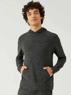 New 👍 Outdoor Voices CloudKnit Hoodie 👍 -Outlet Outdoorvoices Store M500098 HMJ CHR All Day Hoodie RESHOOT Charcoal 016 zRxRyTa