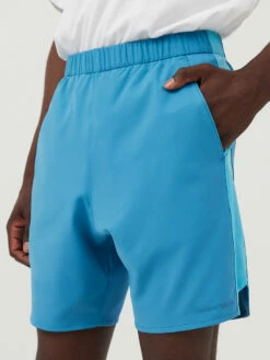 Buy 🎉 Outdoor Voices High Stride 7" Short with Pockets 👍 -Outlet Outdoorvoices Store M701706 TWV RAZ High Stride 7in Short with Pockets River Azure 1362