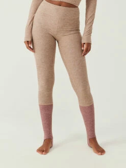 Hot Sale 🥰 Outdoor Voices CloudKnit Stirrup Legging 😉 -Outlet Outdoorvoices Store W101600 HMJ MDT All Day Stirrup Legging Mocha Deep Taupe 033 copy