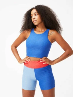 Cheap 🤩 Outdoor Voices Venus Crop Top 👍 -Outlet Outdoorvoices Store W201504 TXC OMP Venus Crop Top OV Blue Morning Blue Poppy 277 lfGPd4b