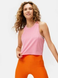 Budget ✔️ Outdoor Voices FastTrack Mesh Tank 😍 -Outlet Outdoorvoices Store W301490 Fast Track Tank Pink Punch 164 Q9Nz2vH