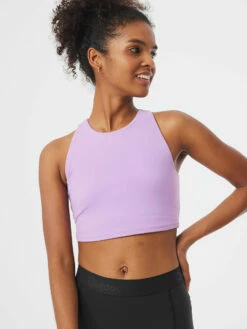 Budget 🤩 Outdoor Voices SuperForm™ Crop Top 💯 -Outlet Outdoorvoices Store W301760 BIT LVD Zoom Crop Top Lavender 0091 tuw8iUc