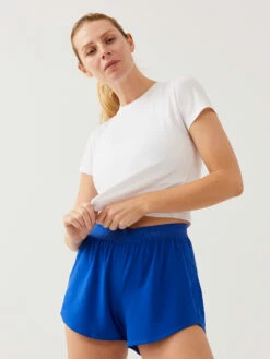 New ⌛ Outdoor Voices Everyday Mini Shortsleeve ✨ -Outlet Outdoorvoices Store W301922 CTJ WHI Everyday Mini Shortsleeve White 028 sdpphjK