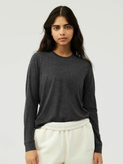 Budget π Outdoor Voices Merino Wool Longsleeve β 7 Budget π Outdoor Voices Merino Wool Longsleeve β -Outlet Outdoorvoices Store W302043 MNW CHR Merino Wool Longsleeve Charcoal 031