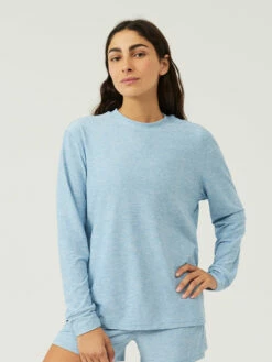 Best deal ⌛ Outdoor Voices CloudKnit Heavyweight Longsleeve 👏 -Outlet Outdoorvoices Store W302058 HMJ JSE CloudKnit Longsleeve Jasmine 003 cLdkvAi