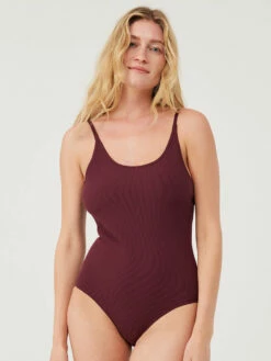 Promo 🎉 Outdoor Voices SuperForm™ Rib Leotard ❤️ -Outlet Outdoorvoices Store W401890 SFR SRZ Rib Leotard Shiraz DH 081 1XOL2wp