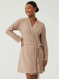 Best Pirce 🌟 Outdoor Voices CloudKnit Robe 😀 -Outlet Outdoorvoices Store W402063 HMJ MOC CloudKnit Robe Mocha 105