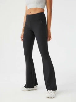 Wholesale 🧨 Outdoor Voices SuperForm™ Rib Flare Pant ❤️ -Outlet Outdoorvoices Store W701616 SFR BLK Rib Flare Pant Black 069 Xm5Dkdp