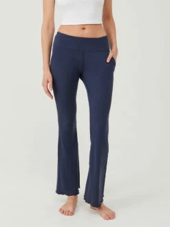 Wholesale 🧨 Outdoor Voices SuperForm™ Rib Flare Pant ❤️ -Outlet Outdoorvoices Store W701616 SFR DSY Rib Flare Pant Dark Sky DH 061