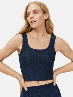 Wholesale ⌛ Outdoor Voices CloudKnit Crop Tank ⌛ -Outlet Outdoorvoices Store W701653 HMJ NVY AllDay3 Short Navy 083