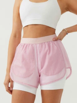 Buy ⌛ Outdoor Voices BreakLite 4" Short ⌛ -Outlet Outdoorvoices Store W701717 RSN LLY BreakLite 4in Short Lily 096